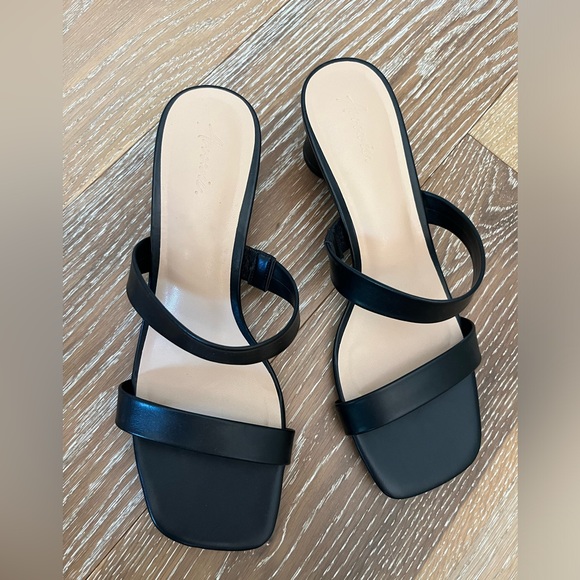 Black heel sandals - Picture 5 of 7